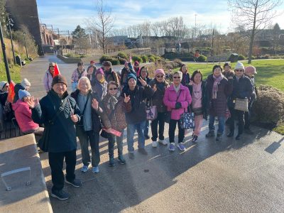 Walking to Health Group at Mayfield Park