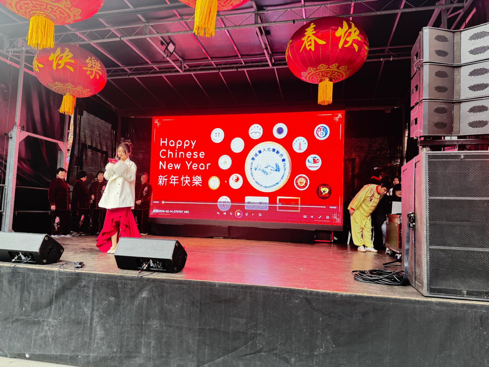 Tai Chi Demonstration at Chinese New Year Celebration
