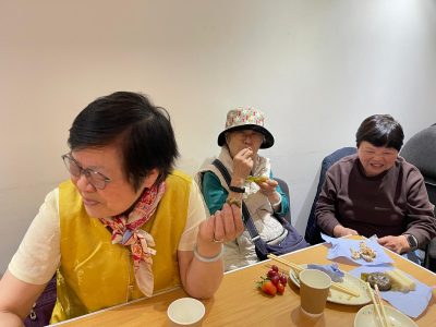 Lunch Party Activity for the Memory Lane Group